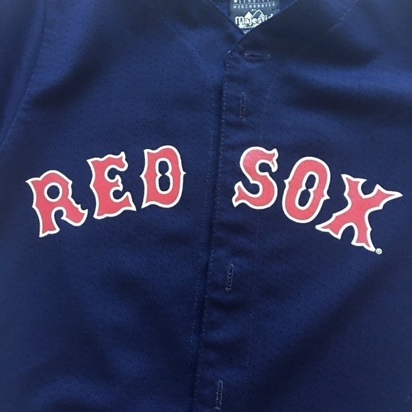 π
ΊβΎοΈ Vintage Majestic MLB Red Sox Jersey Nomar Garciaparra # 5 - Picture 4 of 10